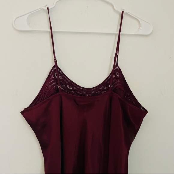 ET Vintage Set ERIKA TAYLOR Vintage 90s Silk Robe & Slip 2-Piece Set - Picture 12 of 16